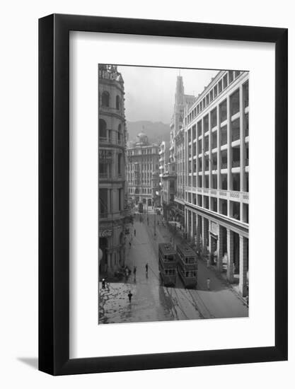 Des Voeux Road, Hong Kong-null-Framed Photographic Print