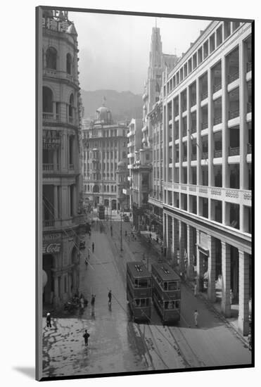 Des Voeux Road, Hong Kong-null-Mounted Photographic Print