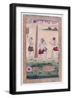 Desakha Ragini, Ragamala Album, School of Rajasthan, 19th Century-null-Framed Giclee Print