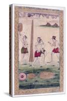 Desakha Ragini, Ragamala Album, School of Rajasthan, 19th Century-null-Stretched Canvas