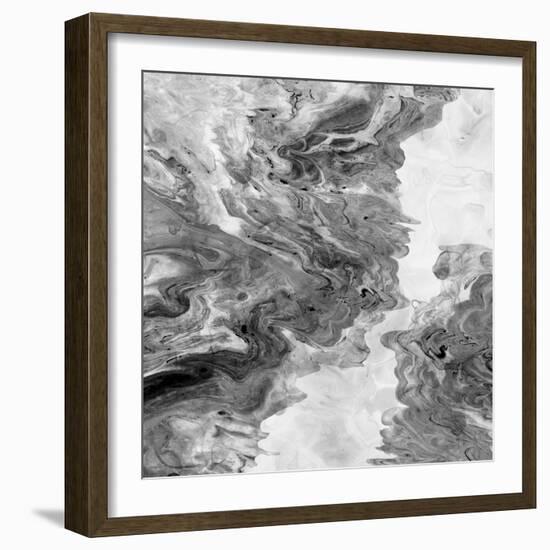 Desaturated Marble-PI Studio-Framed Art Print