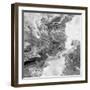 Desaturated Marble-PI Studio-Framed Art Print