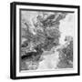 Desaturated Marble-PI Studio-Framed Art Print