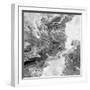 Desaturated Marble-PI Studio-Framed Art Print