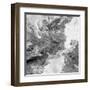 Desaturated Marble-PI Studio-Framed Art Print