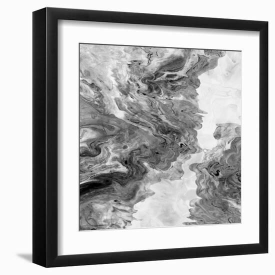 Desaturated Marble-PI Studio-Framed Art Print