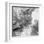 Desaturated Marble-PI Studio-Framed Art Print