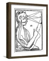 Descartes' Idea of Vision, 1692-null-Framed Giclee Print