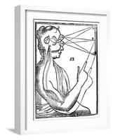 Descartes' Idea of Vision, 1692-null-Framed Giclee Print