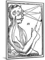 Descartes' Idea of Vision, 1692-null-Mounted Giclee Print