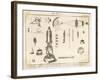 Descartes Microscope-null-Framed Art Print