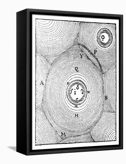 Descartes' Model of the Universe, 1668-null-Framed Stretched Canvas