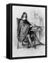 Descartes-C Jacquand-Framed Stretched Canvas