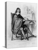 Descartes-C Jacquand-Stretched Canvas