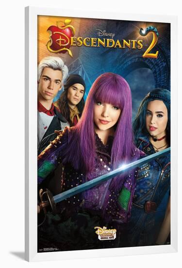 DESCENDANTS 2 - ONE SHEET-null-Framed Poster