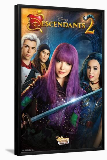 DESCENDANTS 2 - ONE SHEET-null-Framed Poster