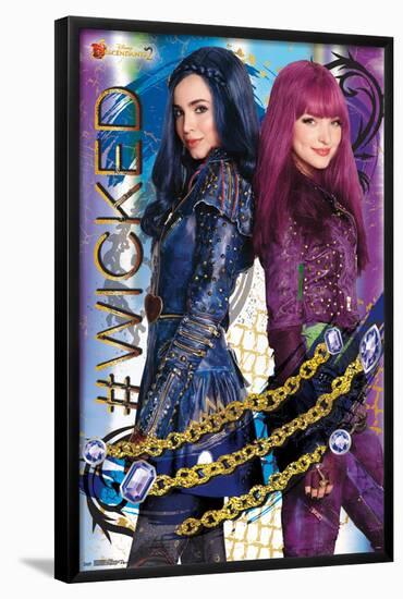 DESCENDANTS 2 - WICKED-null-Framed Poster