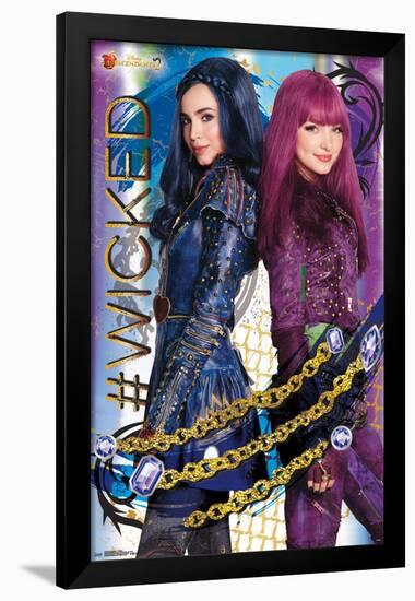 DESCENDANTS 2 - WICKED-null-Framed Poster