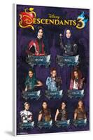 Descendants 3 - Grid-null-Framed Standard Poster