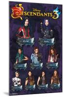 Descendants 3 - Grid-null-Mounted Standard Poster