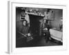 Descendants of Shipwrecked Italian, and a Marooned Yankee Skipper-Carl Mydans-Framed Photographic Print