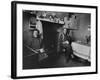 Descendants of Shipwrecked Italian, and a Marooned Yankee Skipper-Carl Mydans-Framed Photographic Print