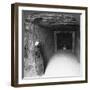 Descending Gallery in Tomb of Sethos I, Thebes, Egypt, 1905-Underwood & Underwood-Framed Photographic Print