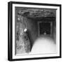 Descending Gallery in Tomb of Sethos I, Thebes, Egypt, 1905-Underwood & Underwood-Framed Photographic Print