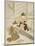 Descending Geese of the Koto Bridges (Kotoji No Rakugan), C.1766-Suzuki Harunobu-Mounted Giclee Print