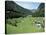 Descending the Brenner Pass in May, with Autobahn on Left and Old Road to Right, Austria-Richard Ashworth-Stretched Canvas