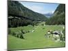 Descending the Brenner Pass in May, with Autobahn on Left and Old Road to Right, Austria-Richard Ashworth-Mounted Photographic Print