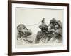 Descending the Western Arete, Pointe Des Ecrins, The Ascent of the Matterhorn Engraved Whymper-James Mahoney-Framed Giclee Print