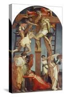 Descent from the Cross, 1521-Rosso Fiorentino (Battista di Jacopo)-Stretched Canvas