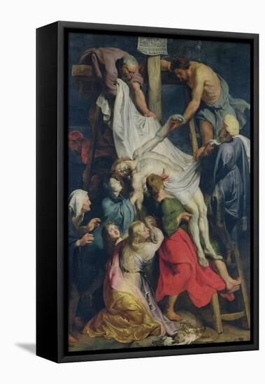 Descent from the Cross, 1617-Peter Paul Rubens-Framed Stretched Canvas