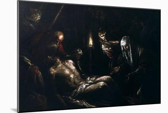 Descent from the Cross, 16th Century-Giacomo Bassano-Mounted Giclee Print