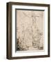 Descent from the Cross: a Sketch, 1642-null-Framed Giclee Print