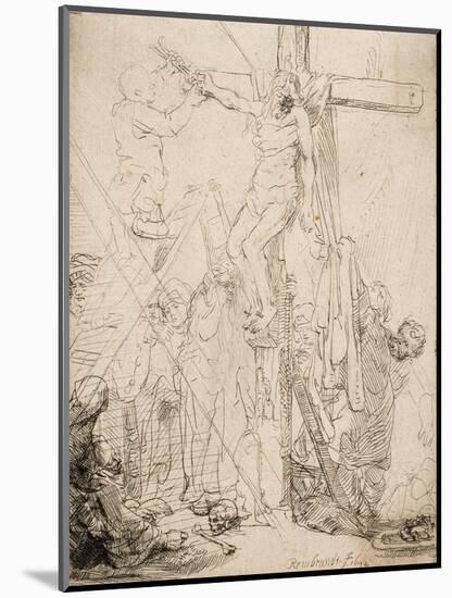 Descent from the Cross: a Sketch, 1642-null-Mounted Giclee Print