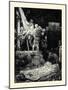 Descent from the Cross by Torchlight-Rembrandt van Rijn-Mounted Art Print