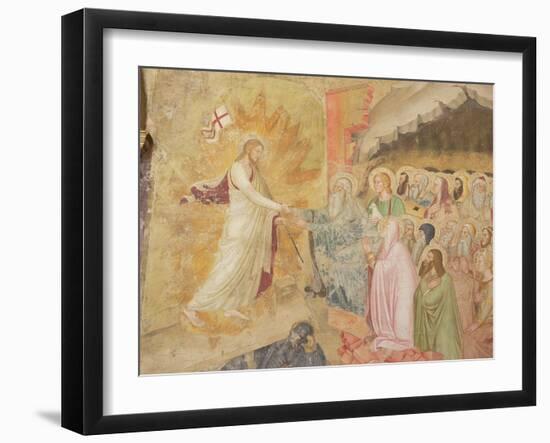 Descent from the Cross, Capellone Degli Spagnoli, 1365-67-Andrea Di Bonaiuto-Framed Giclee Print