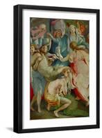Descent from the Cross, Capponi Chapel-Jacopo da Carucci Pontormo-Framed Giclee Print