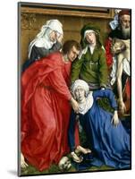 Descent from the Cross, circa 1435-Rogier van der Weyden-Mounted Giclee Print