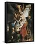 Descent from the Cross-Peter Paul Rubens-Framed Stretched Canvas