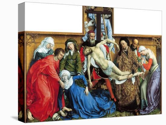 Descent from the Cross-Rogier van der Weyden-Stretched Canvas