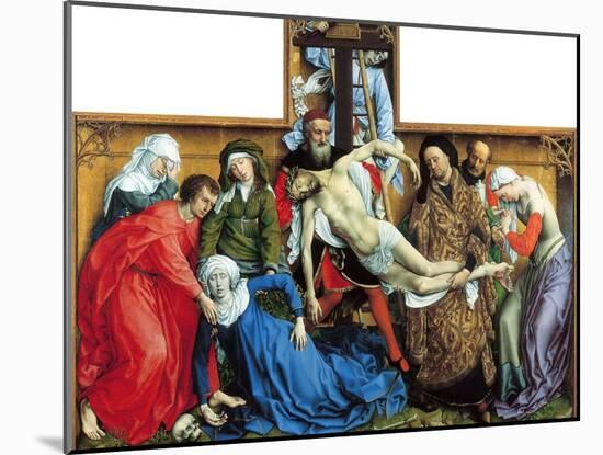 Descent from the Cross-Rogier van der Weyden-Mounted Giclee Print