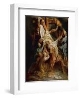 Descent from the Cross-Peter Paul Rubens-Framed Giclee Print