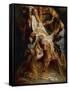 Descent from the Cross-Peter Paul Rubens-Framed Stretched Canvas