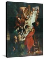 Descent From The Cross-John Henry Mols-Stretched Canvas