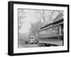 Descent into Subway, Public Garden, Boston, Mass.-null-Framed Photo