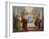 Descent of Holy Spirit, Illustration from a Catechism 'L'Histoire Sainte', Late 19th Century-null-Framed Giclee Print