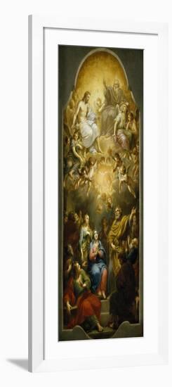 Descent of the Holy Spirit, 1751-Anton Raphael Mengs-Framed Giclee Print